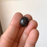 A-Grade Natural Black Jadeite Barrel No.172701