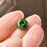 A-Grade Natural Floral Imperial Green Jadeite Barrel No.172841