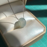 A-Grade Natural Light Bluish Green Jadeite Barrel No.172702