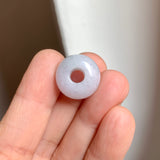 A-Grade Natural Light Lavender Jadeite Barrel No.172703