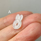 A-Grade Natural Jadeite Bunny Pendant No. 172849