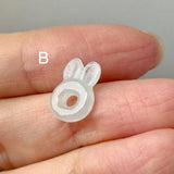 A-Grade Natural Jadeite Bunny Pendant No. 172849