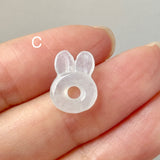 A-Grade Natural Jadeite Bunny Pendant No. 172849
