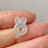 A-Grade Natural Jadeite Bunny Pendant No. 172849