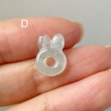 A-Grade Natural Jadeite Bunny Pendant No. 172849