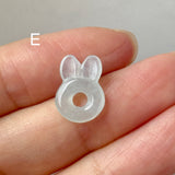A-Grade Natural Jadeite Bunny Pendant No. 172849