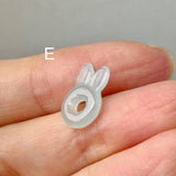 A-Grade Natural Jadeite Bunny Pendant No. 172849