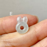 A-Grade Natural Jadeite Bunny Pendant No. 172849