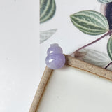 A-Grade Natural Lavender Jadeite Hulu (Calabash) No.171396