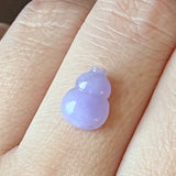 SOLD OUT: A-Grade Natural Lavender Jadeite Hulu (Calabash) No.171397