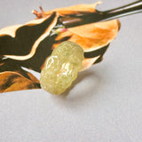 17.4mm A-Grade Natural Yellow Jadeite Ring Band No.161811