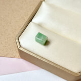 A-Grade Natural Moss On Snow Jadeite Barrel No.172559