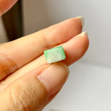 A-Grade Natural Moss On Snow Jadeite Barrel No.172559