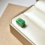 A-Grade Natural Moss On Snow Jadeite Barrel No.172560