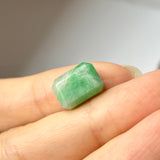 A-Grade Natural Moss On Snow Jadeite Barrel No.172560