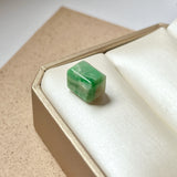 A-Grade Natural Moss On Snow Jadeite Barrel No.172561