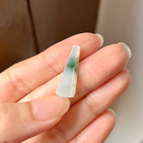 9.55cts A-Grade Natural Floral Triangle Jadeite No.130429