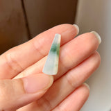 9.55cts A-Grade Natural Floral Triangle Jadeite No.130429