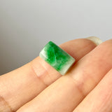 A-Grade Natural Moss On Snow Jadeite Barrel No.172563