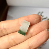 7.25cts A-Grade Natural Floral Rectangle Jadeite No.130430