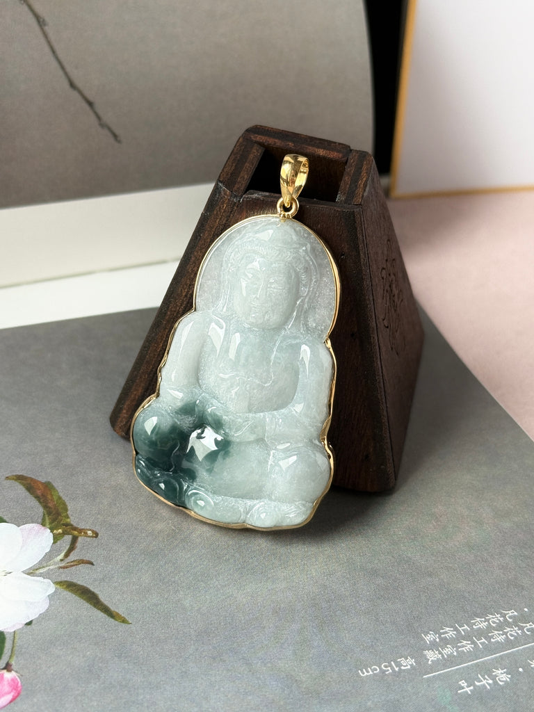 Custom Setting Goddess of Mercy Pendant