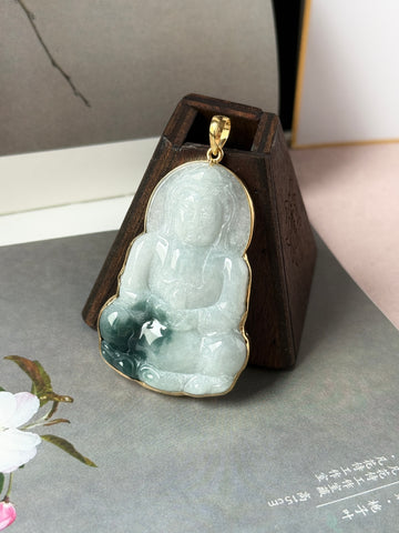Custom Setting Goddess of Mercy Pendant