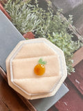 SOLD OUT: A-Grade Natural Jadeite Mandarin Orange Charm No.172192