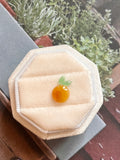 SOLD OUT: A-Grade Natural Jadeite Mandarin Orange Charm No.172192