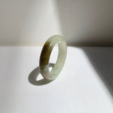 17mm A-Grade Natural Multi-Colour Jadeite Ring Band No: 161909
