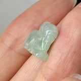 A-Grade Natural Light Green Jadeite Goat Pendant No.172863