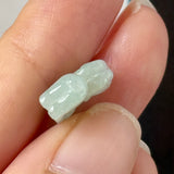 A-Grade Natural Light Green Jadeite Goat Pendant No.172863