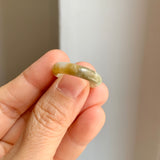 17.1mm A-Grade Natural Tri-Colour Jadeite Ring Band No: 161871