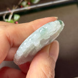 A-Grade Tri-Colour Jadeite Goat Pendant No. 170921