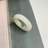 17.5mm A-Grade Natural Tri-Colour Jadeite Ring Band No: 161451