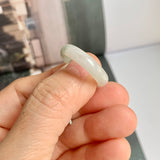 17.5mm A-Grade Natural Tri-Colour Jadeite Ring Band No: 161451