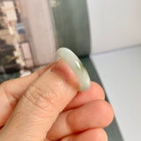 17.5mm A-Grade Natural Tri-Colour Jadeite Ring Band No: 161451