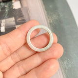 17.5mm A-Grade Natural Tri-Colour Jadeite Ring Band No: 161451