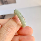 18.8mm A-Grade Natural Green Jadeite Ring Band No. 161732