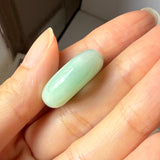 A-Grade Natural Moss On Snow Jadeite Donut No. 172576