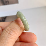 18.8mm A-Grade Natural Green Jadeite Ring Band No. 161732