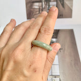 18.8mm A-Grade Natural Green Jadeite Ring Band No. 161732