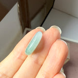 A-Grade Natural Bluish Green Jadeite Donut No. 172580