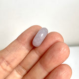 A-Grade Natural Lavender Jadeite Donut No.172797