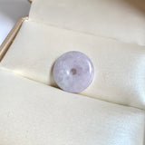 A-Grade Natural Lavender Jadeite Donut No.172798