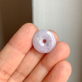 A-Grade Natural Lavender Jadeite Donut No.172798