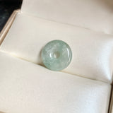 A-Grade Natural Light Green Jadeite Donut No.172801