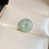 A-Grade Natural Light Green Jadeite Donut No.172801