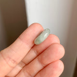 A-Grade Natural Light Green Jadeite Donut No.172801