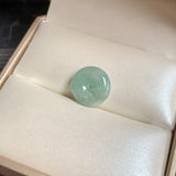 A-Grade Natural Light Green Jadeite Donut No.172802