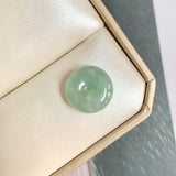 A-Grade Natural Light Green Jadeite Donut No.172802